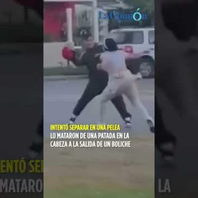 Trágico incidente: un hombre falleció tras intentar mediar en una pelea