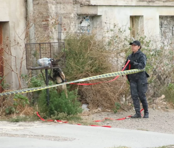 Allanamiento en Caleta Olivia por el caso García