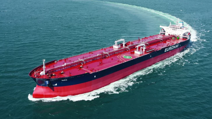 El petrolero “María”, de bandera griega, es una embarcación preparada para transportar grandes volúmenes de hidrocarburos. El petrolero “María”, de bandera griega, es una embarcación preparada para transportar grandes volúmenes de hidrocarburos.