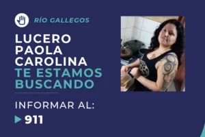 Buscan a una mujer de 47 años desaparecida en Río Gallegos