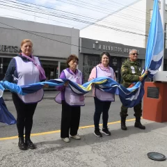 Buen Día Vida participó del izamiento dominical: “Es un espacio que nos da la posibilidad de sensibilizar”