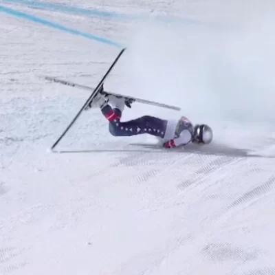 Cómo fue la grave caída de Lindsey Vonn en los Juegos Olímpicos de Invierno