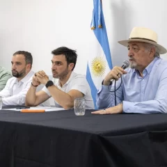 Macharashvili y Torres avanzaron con la licitación del conducto pluvial de zona sur