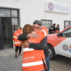 Horacio Yapura sobre la colaboración de Santa Cruz en los incendios: “Estamos muy contentos de poder haber dado una mano a Chubut”