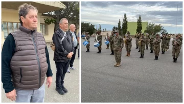 La Banda Militar “Puerto Argentino” rindió honores a los cuatro veteranos cordobeses que visitaron Malvinas La Banda Militar “Puerto Argentino” rindió honores a los cuatro veteranos cordobeses que visitaron Malvinas