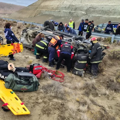 Murió uno de los árbitros que había dirigido Boxing – La Amistad cerca del Cañadón Minerales en el norte de Santa Cruz