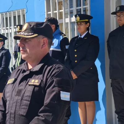 A 20 años del crimen de Jorge Sayago, la Policía de Santa Cruz realizó un acto en Las Heras