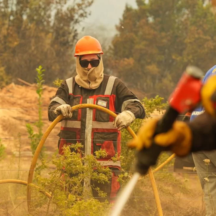 Incendios en Chubut: se reforzó el operativo con brigadistas, medios aéreos y apoyo interprovincial