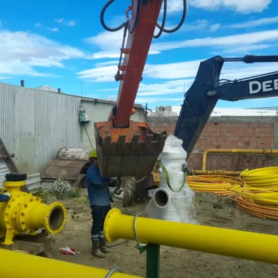 Provincia avanza con una obra que beneficiará a 2.500 familias en Río Gallegos