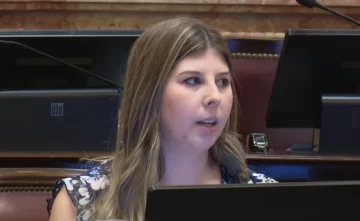 La chubutense Andrea Cristina adelantó su votó positivo a la Reforma Laboral La chubutense Andrea Cristina adelantó su votó positivo a la Reforma Laboral