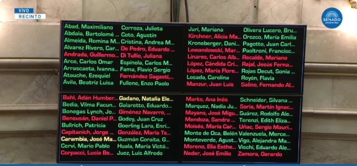 El Senado sancionó definitivamente la reforma laboral