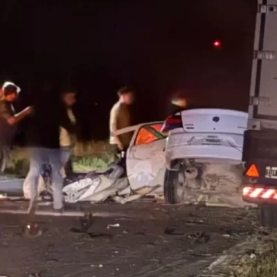 Conductor intentó esquivar dos capibaras en la Ruta 3, chocó un camión y murió