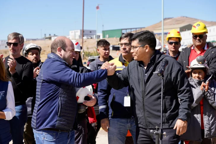 Treppo participó del anuncio en Cerro Negro Treppo participó del anuncio en Cerro Negro
