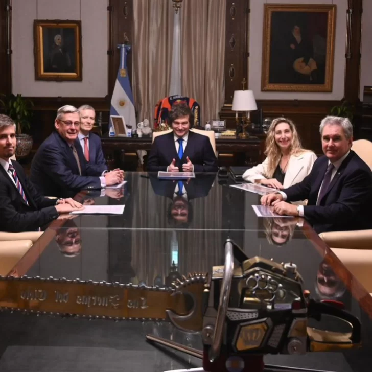 Milei se reunió con el CEO de Vicuña Corp, el gigante minero que invertirá u$s18.000 millones en San Juan Milei se reunió con el CEO de Vicuña Corp, el gigante minero que invertirá u$s18.000 millones en San Juan