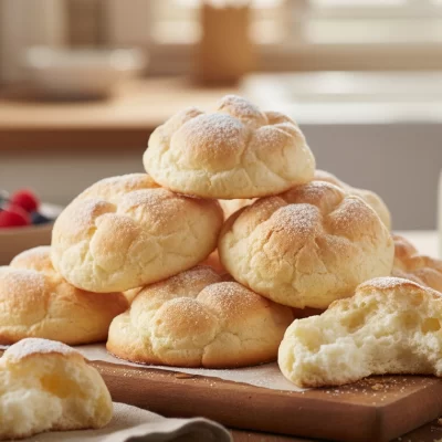 Pan nube: la receta sin harina del pan más esponjoso y rico