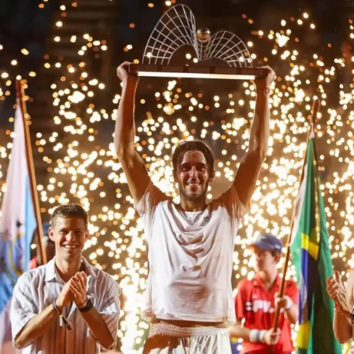 Tomás Etcheverry se coronó campeón en el Río Open 2026: conquistó su primer título ATP en una final épica ante el chileno Alejandro Tabilo Tomás Etcheverry se coronó campeón en el Río Open 2026: conquistó su primer título ATP en una final épica ante el chileno Alejandro Tabilo