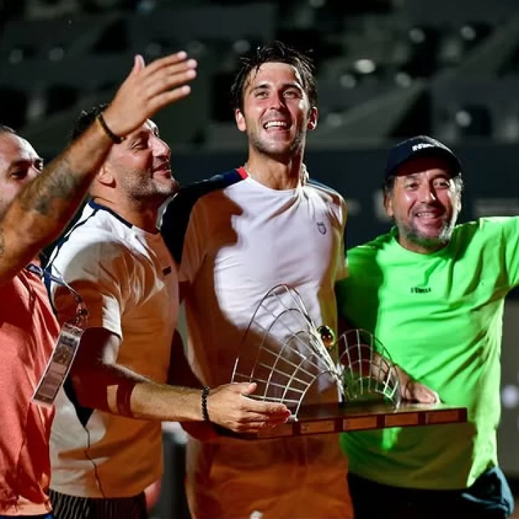 Tomás Etcheverry campeón del Río Open: la visión de su entrenador Walter Grinóvero que lo llevó a la gloria Tomás Etcheverry campeón del Río Open: la visión de su entrenador Walter Grinóvero que lo llevó a la gloria