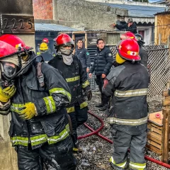 Incendio en una vivienda de Río Gallegos: un calefactor provocó que se prendiera un sillón