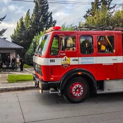 Un calefactor provocó un incendio en una casa ubicada en plena zona céntrica de El Calafate
