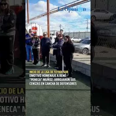 Emotivo homenaje a “Peneca” Muñoz en Defensores del Carmen