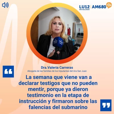 Juicio por el ARA San Juan: comienzan a declarar testigos clave sobre fallas del submarino
