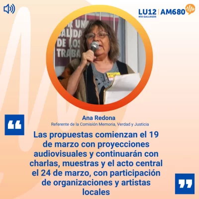 A 50 años del golpe: memoria, verdad y justicia en la agenda de Rio Gallegos