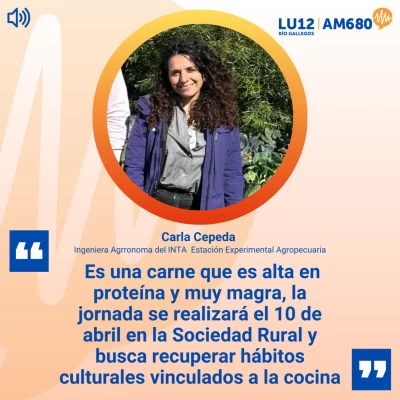 Carne de guanaco: el INTA impulsa una nueva identidad gastronómica en Santa Cruz