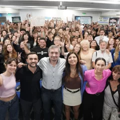 Máximo Kirchner defendió los glaciares y destacó el vínculo de las mineras con el Gobierno de Santa Cruz