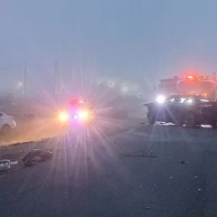 Choque frontal en Las Heras: murió una joven de 25 años y cuatro personas resultaron gravemente heridas
