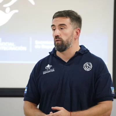 Jeremías Muñoz: “Los deportistas de Santa Cruz viven mucho estos juegos”