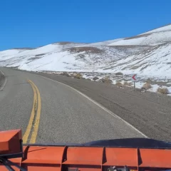 Reabrieron la Ruta 40 entre El Calafate y La Esperanza tras el temporal