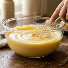 Receta de crema pastelera rápida, fácil y deliciosa