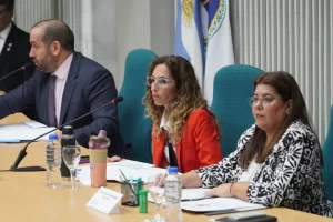 Rocío García presidió la sesión de la Cámara de Diputados de Santa Cruz: “Bienvenida”, le dijo el jefe del bloque oficialista