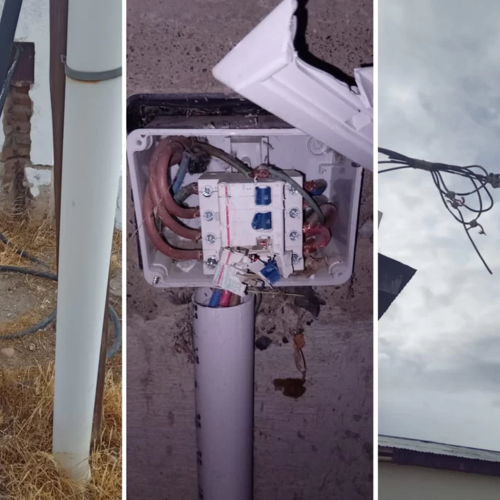 Serios actos de vandalismo en escuelas de Las Heras y El Calafate Serios actos de vandalismo en escuelas de Las Heras y El Calafate