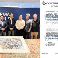 La UTE de las Represas agradeció a Claudio Vidal por las gestiones que permitieron reactivar la obra