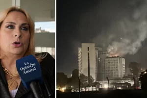 “Este incendio amerita investigarse”: la querella  del ARA San Juan alerta por el Edificio Libertad