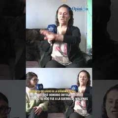 Madre de José Honorio Ortega recordó cuando su hijo partió a la guerra de Malvinas