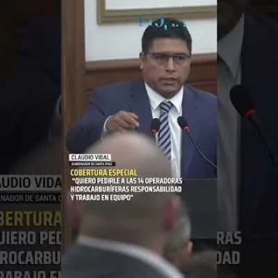 Vidal: “Quiero pedirle a las 14 operadoras hidrocarburíferas responsabilidad y trabajo en equipo”