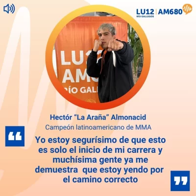 Debut en la modalidad Boxeo para “La Araña” Almonacid