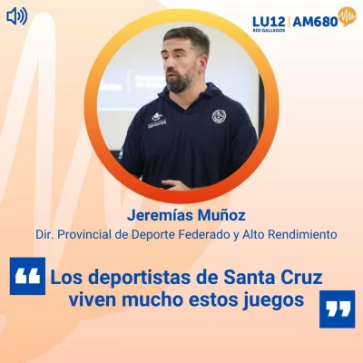 Juegos patagónicos: crece la expectativa de los deportistas santacruceños