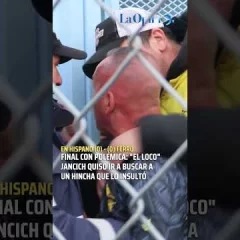 Liga Sur de Río Gallegos: “El Loco” Jancich quiso buscar a un hincha que lo insultó