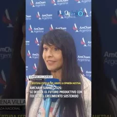 Lorena Villaverde destacó el potencial exportador y productivo de Río Negro en AmCham