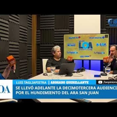 Juicio por el ARA San Juan: Luis Tagliapietra advirtió la posible nulidad del proceso