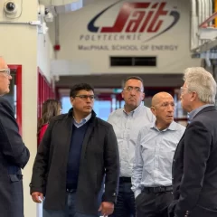 Claudio Vidal encabeza una misión en Canadá: energía y creación de empleo en la agenda