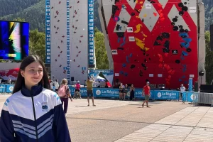 Violeta Tonini, escaladora de la Selección Argentina: de El Chaltén para todo el mundo