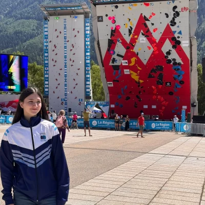 Violeta Tonini, escaladora de la Selección Argentina: de El Chaltén para todo el mundo