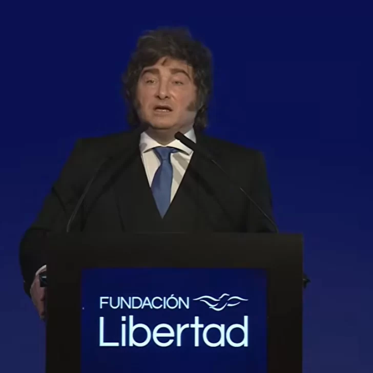 Javier Milei en la Fundación Libertad: duras críticas a la izquierda y defensa del ajuste económico