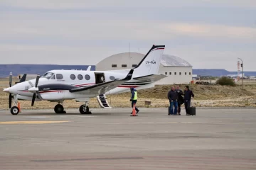 Fuerte movimiento de aviones privados en Rio Gallegos Fuerte movimiento de aviones privados en Rio Gallegos