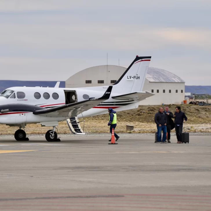 Fuerte movimiento de aviones privados en Rio Gallegos Fuerte movimiento de aviones privados en Rio Gallegos