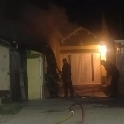 Las llamas afectaron una vivienda en Río Gallegos